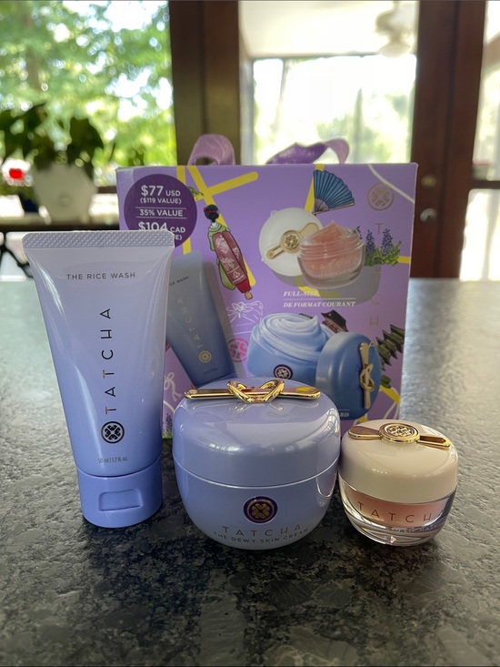 Tatcha Other - Tatcha Dewy Skin Plump Lips Kit 3 piece set purify, nourish & comfort $119 value